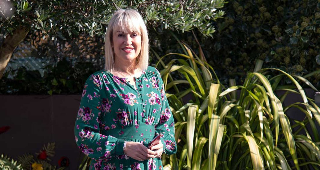 Our wonderful supporter, Nicki Chapman