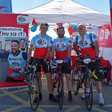 London To Brighton Cycle 2020 The Brain Tumour Charity