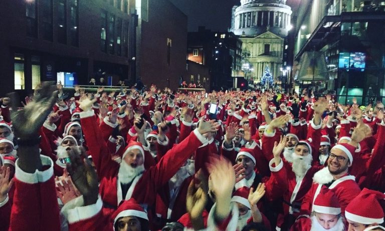 Santa in the City London