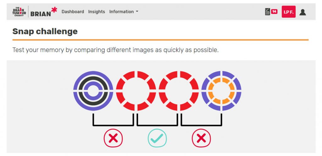 Memory test - test your memory by comparing different images as quickly as possible.