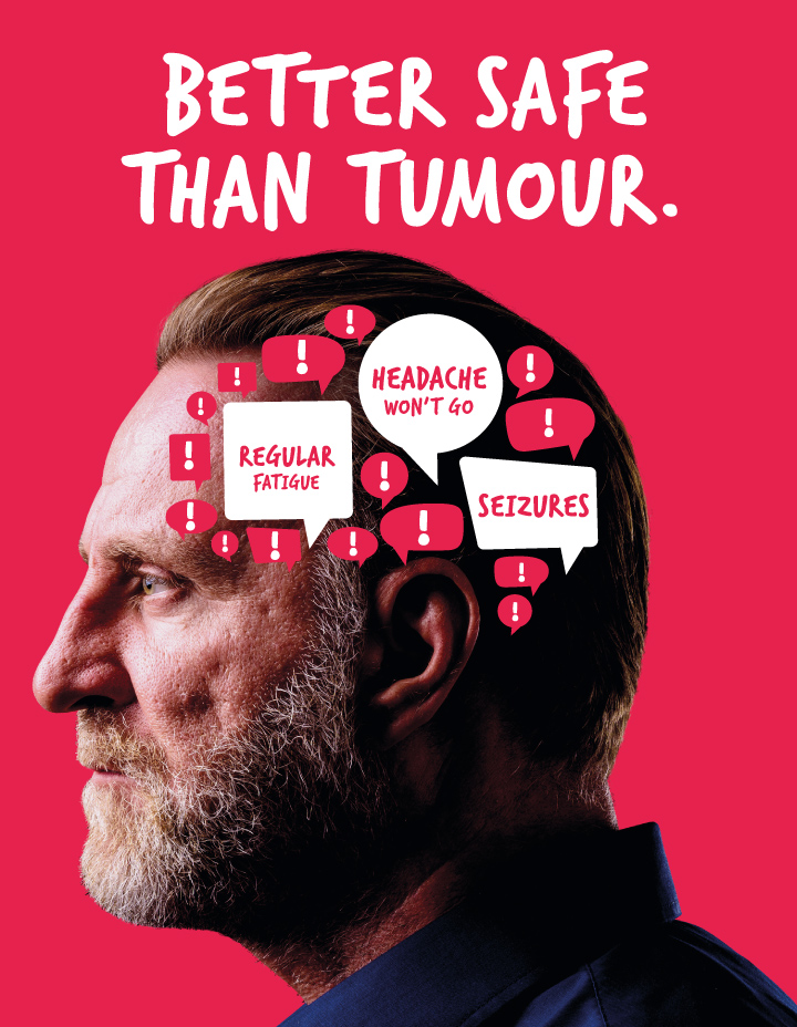 Check the signs and symptoms of a brain tumour