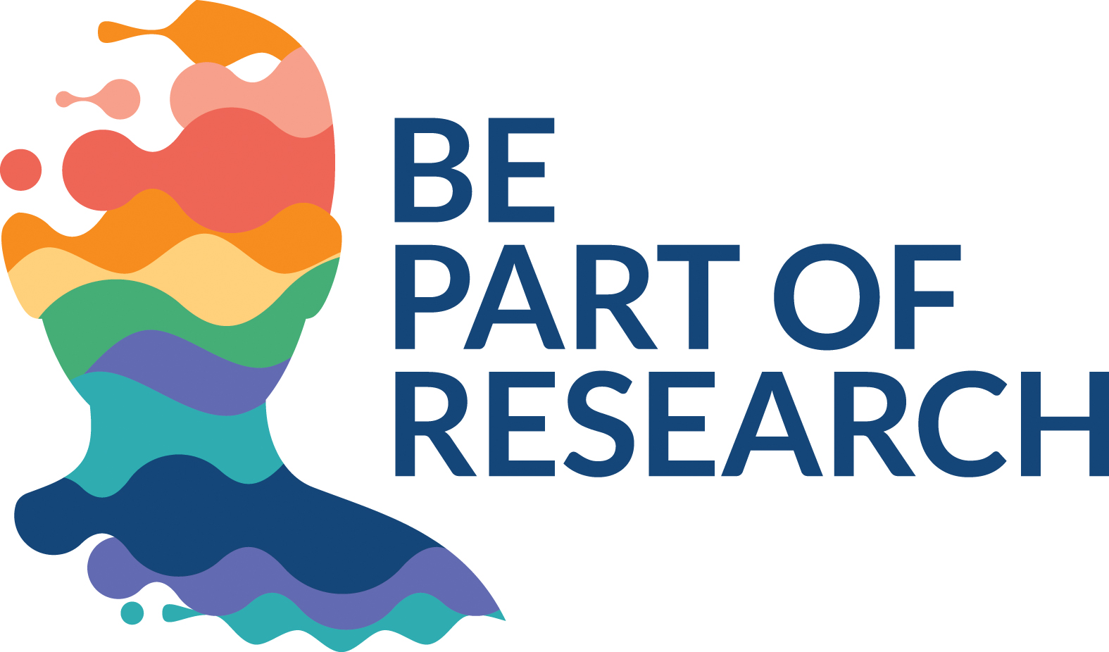 Logo saying 'Be part of research'