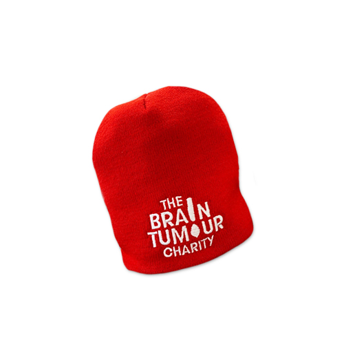 red beanie, a great piece of walking gear for cooler days