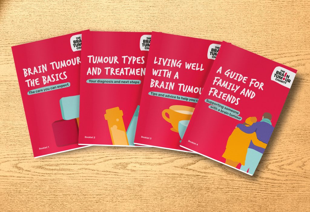 The Brain Tumour Charity support and information pack