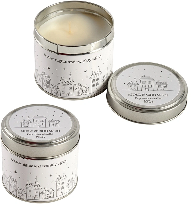 Winter Nights Scented Candle in a Tin