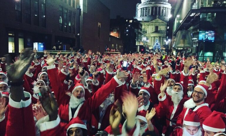 Santa in the City London 2025