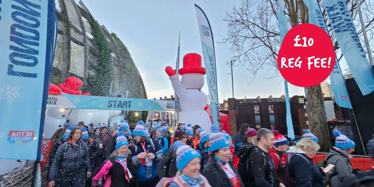 People doing the London Winter Walk