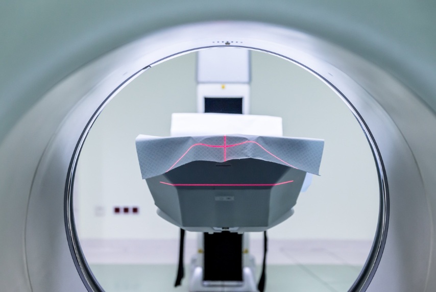 An imaging machine used as part of a new AI diagnosis research venture between The Brain Tumour Charity and the Grace Kelly Childhood Cancer Trust