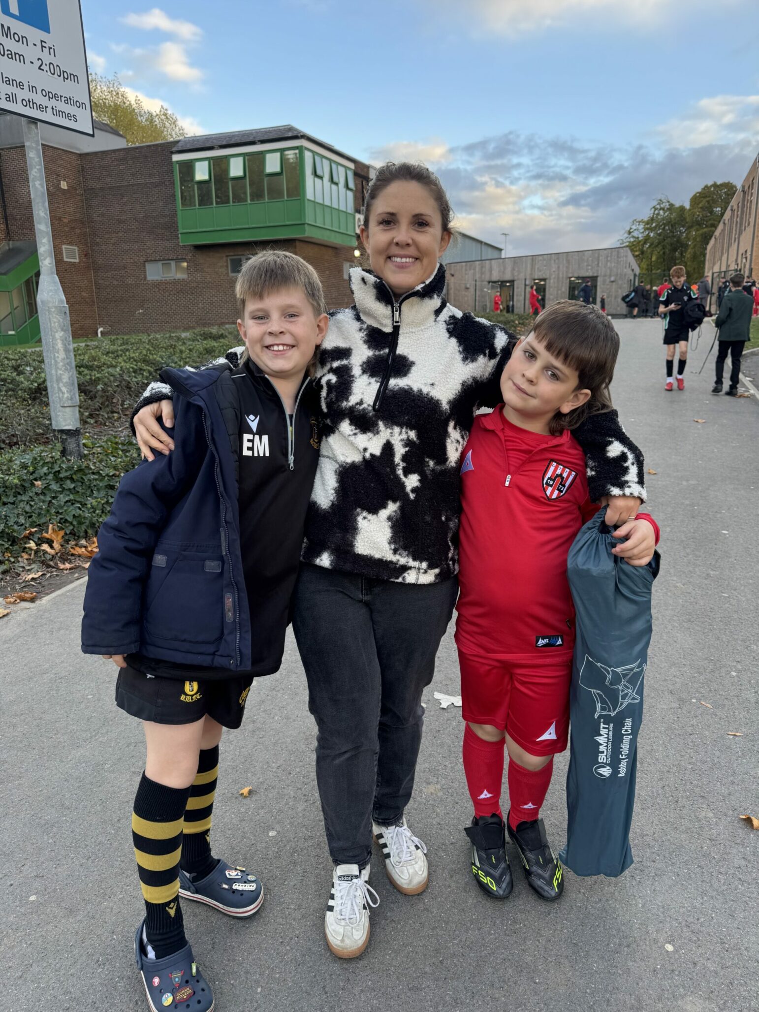 Hayley with her two boys