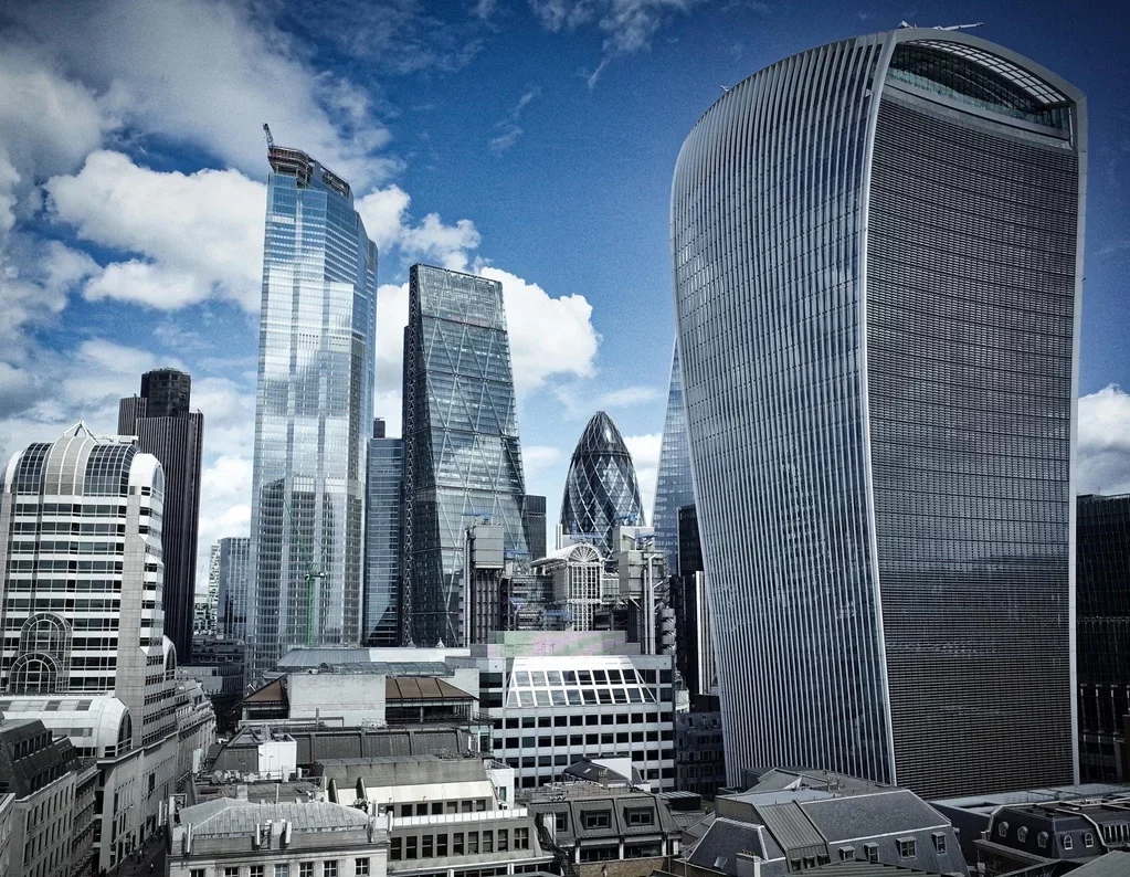 The London Skyline featuring some of the buildings that will be used in Climb the Capital - a stair-climb event for charity
