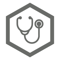 An icon of a stethoscope