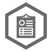 An icon of a medical clipboard representing ACT-BT information for patients