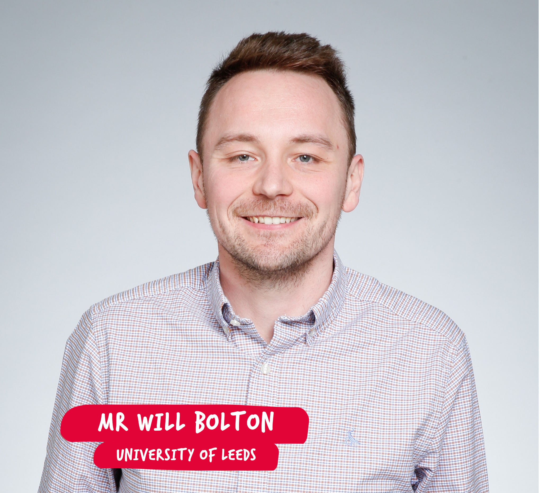 Mr Will Bolton, who is contributing research towards diagnosed people living better with a brain tumour